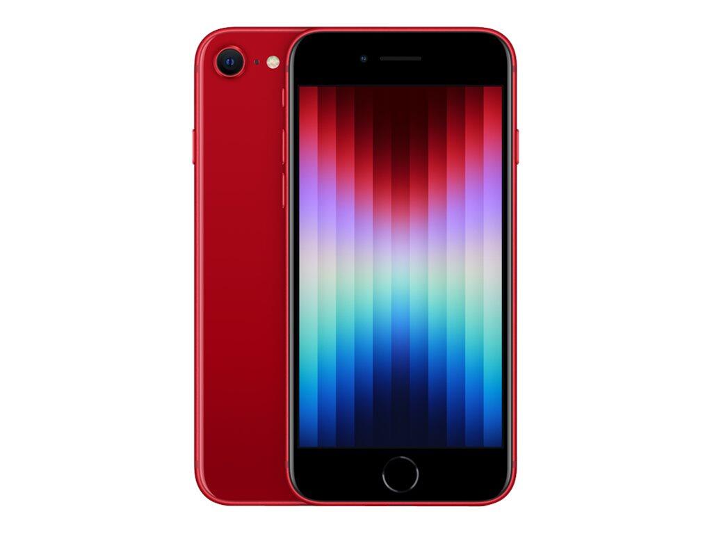 Apple iPhone SE 3. Generation 64GB rot Retina HD Display, 4G LTE, FaceTime, 4K Videoaufnahme