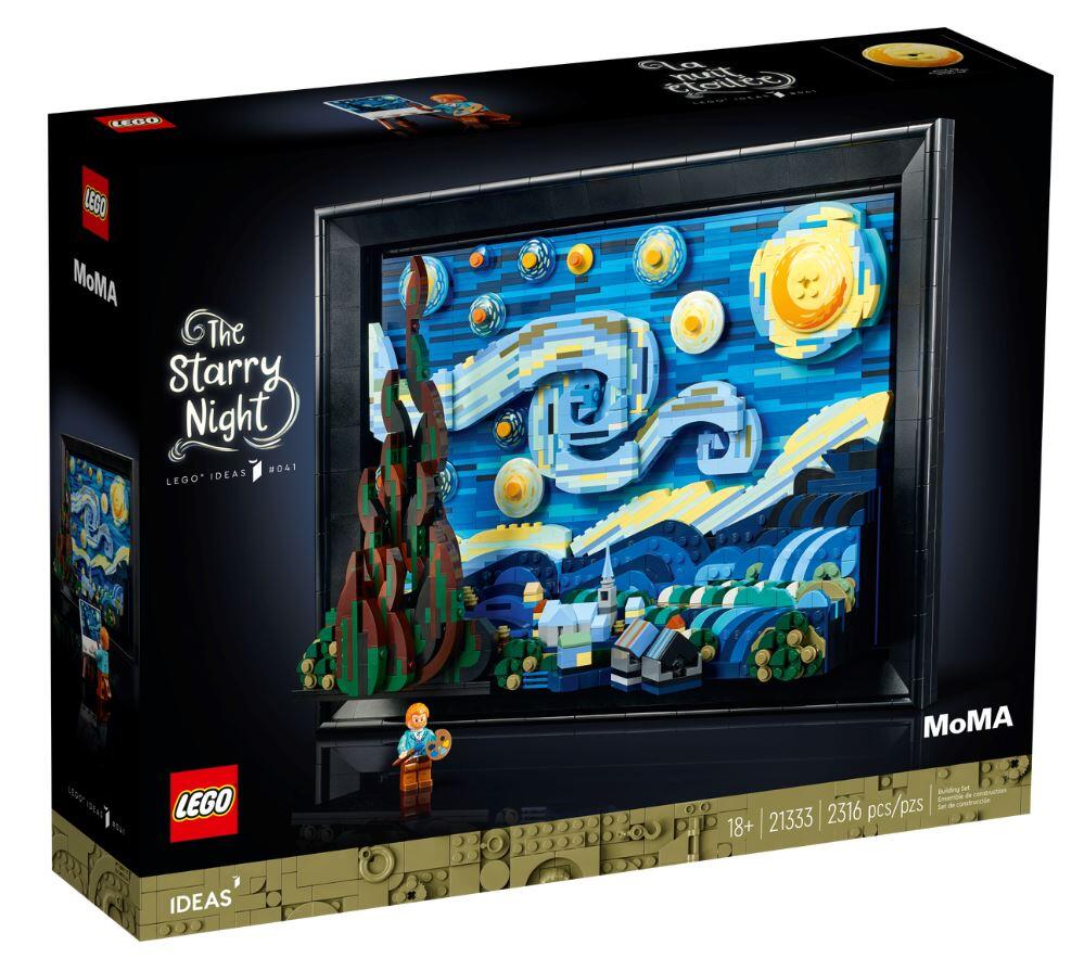 LEGO Ideas Vincent van Gogh Sternennacht 21333