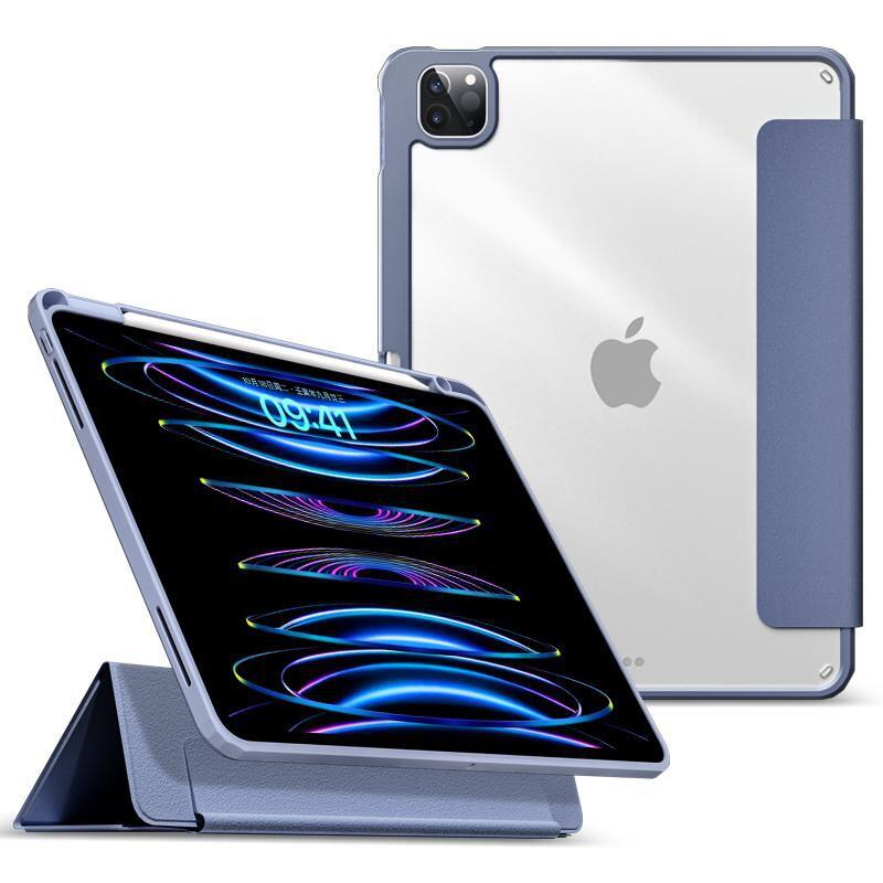 eSTUFF Boston Flip-Hülle für das Apple iPad Pro der 5. Generation, 12.9″ – Lavendel (Bulk)