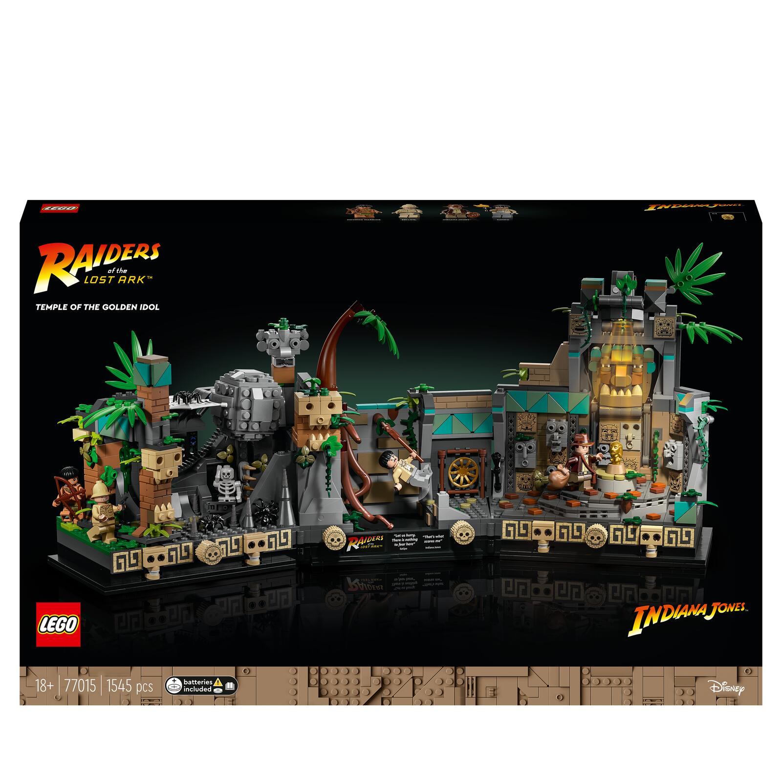 LEGO Indiana Jones Tempel des goldenen Götzen 77015